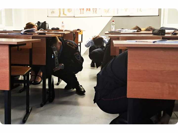 Лекция отменяется: Сигнал тревоги стал уроком безопасности