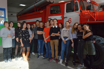 Студенты СТЭМИ посетили пожарно - спасательную часть